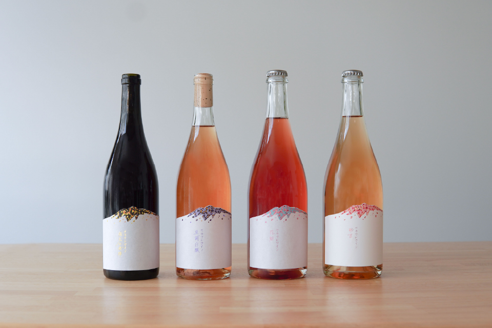 つがるワイナリーワインラベル